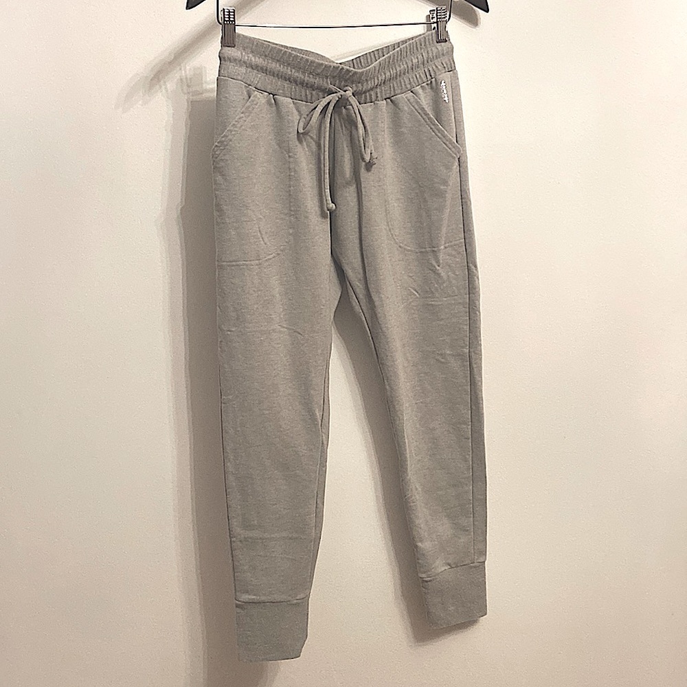 Free People Gray Track Pants
